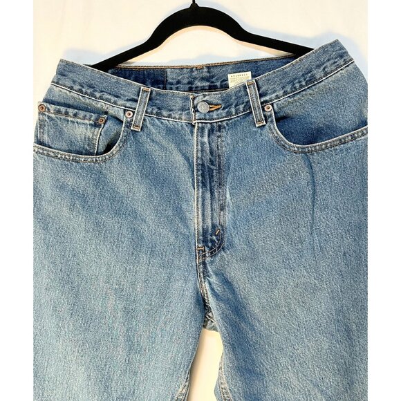 Levi’s 560 Loose Fit Tapered Leg Blue Jeans 32x34 Vintage Made in Mexico USA - Picture 9 of 11